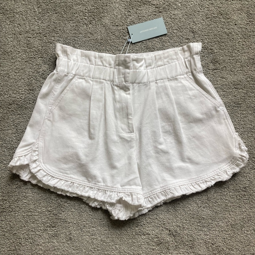 Born on Fifth for Antonio Melani paper bag shorts, size 12 NWT